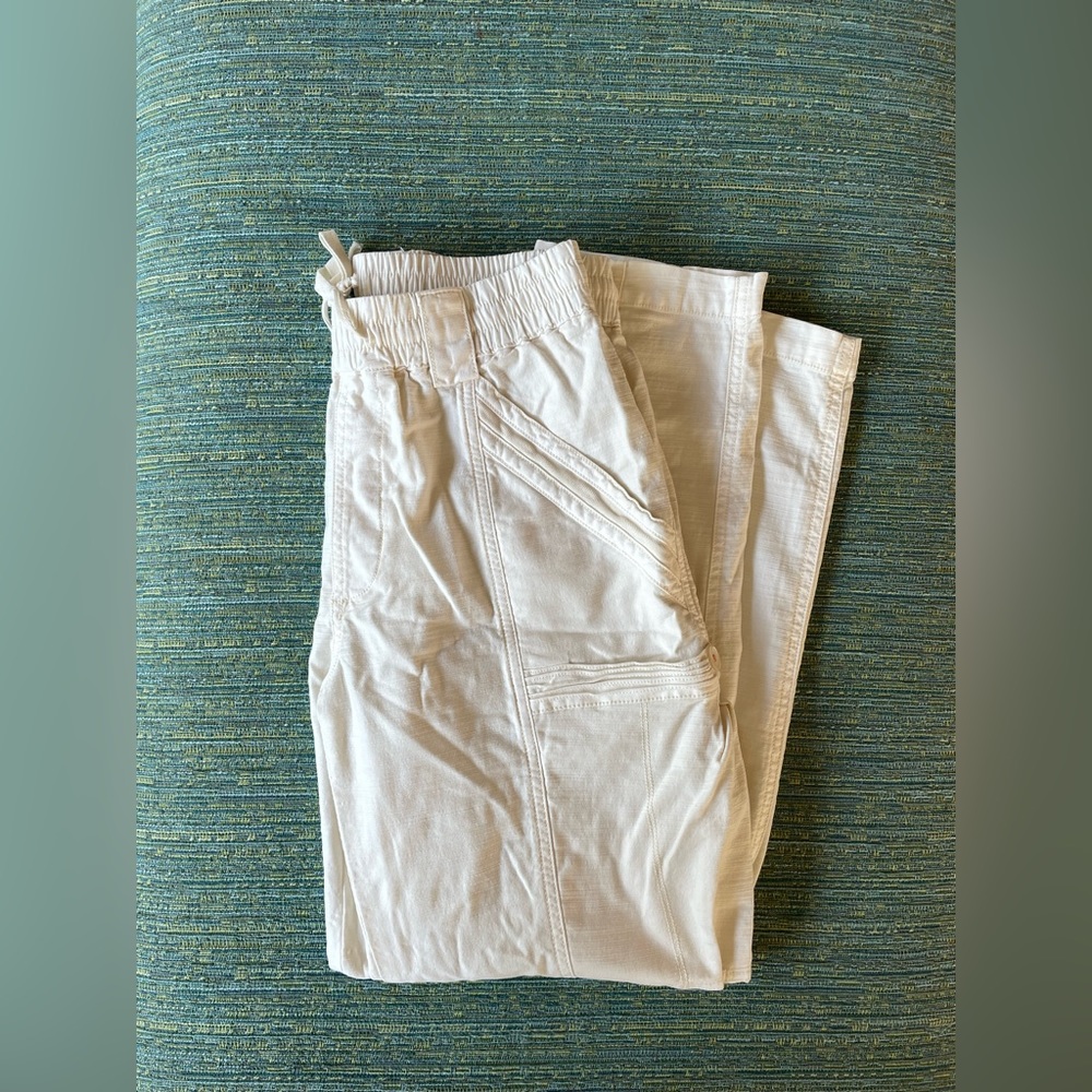 Anthropologie Angela Cropped Cargo Pants